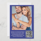 目的地ギリシャ結婚サントリーニ 招待状 (裏面)