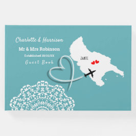 目的地ザントギリシャ結婚語 ゲストブック