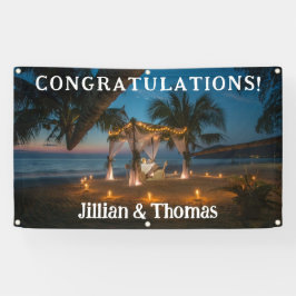 目的地パラダイス結婚-'s 横断幕