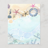 目的地ビーチ結婚式沿岸 (裏面)