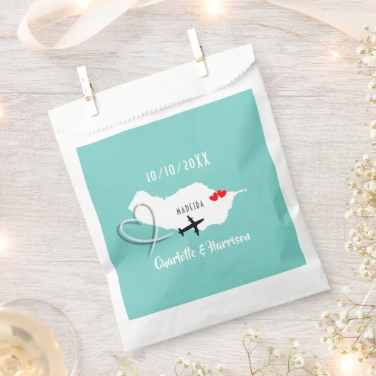 目的地マデイ結婚ラ フェイバーバッグ (クリップ留めされた状態)