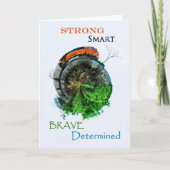 目的地卒業 カード (正面)