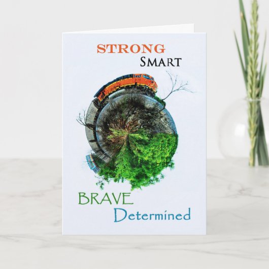 目的地卒業 カード (正面)