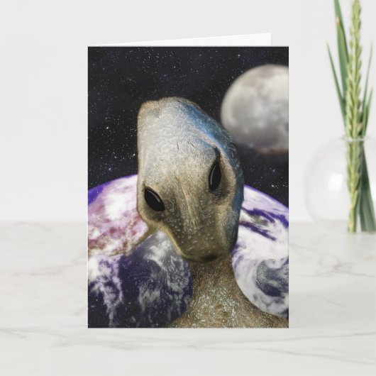 目的地地球 カード (正面)