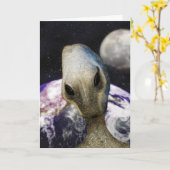 目的地地球 カード (黄色い花)