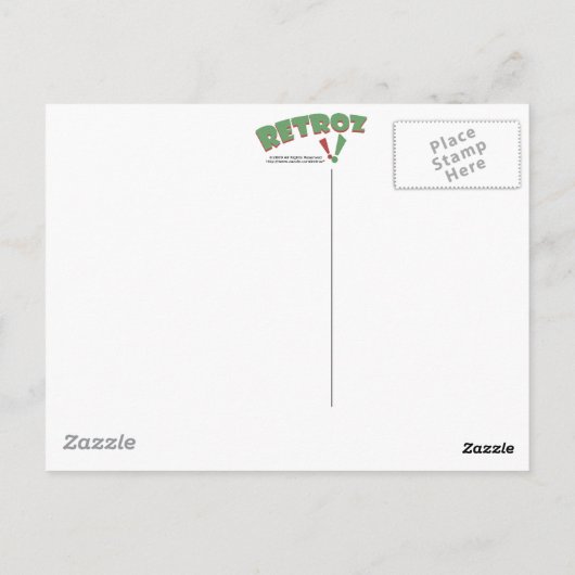 目的地：イギリス旅行ポスター ポストカード (裏面)