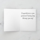 目的宗教卒業カード カード (内部)