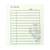 目的数々のカスタムユーカリ植物学 ノートパッド