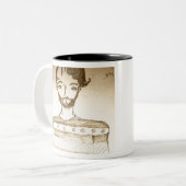 目的無しアニメマンガ ツートーンマグカップ (正面左)