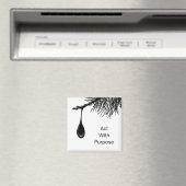 目的行為のやる気を起こさせる冷蔵庫用マグネット マグネット (インサイチュ (食洗機))