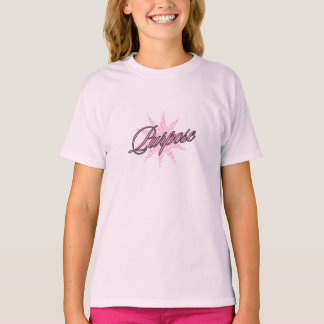 目的 ミニマル スクリプト 美学 モチベーション Tシャツ