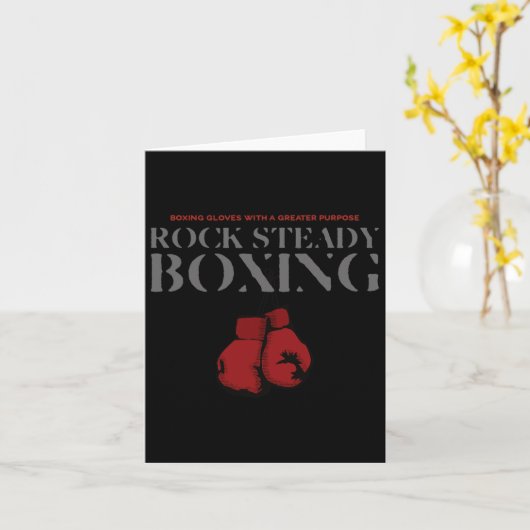 目的Pを持つ安定したボクシング素晴らし手袋をロック カード (黄色い花)