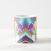 目盛お祝いキャップとバルーン コーヒーマグカップ (中央)