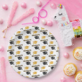 目盛りキャップお祝い ペーパープレート (パーティー)