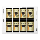 目盛りキャップのシールとボトルラベル ラベル (フルシート)