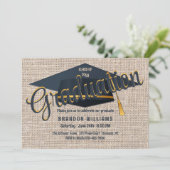 目盛りキャップ招待状 招待状 (スタンド正面)