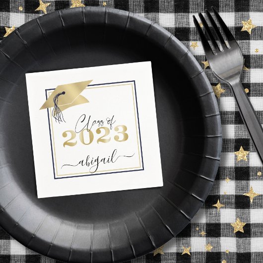 目盛りキャップ金属金ゴールドスクリプト スタンダードカクテルナプキン