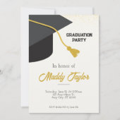 目盛キャップお祝い招待状 招待状 (正面)