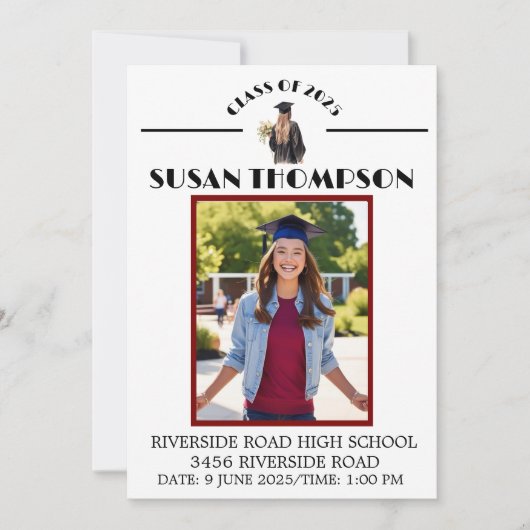 目盛（エバーグリーン/メス） 招待状 (正面)