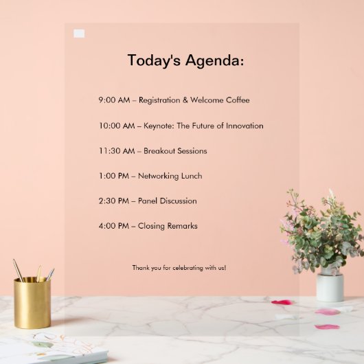 目立つイベントサイン！ アクリルサイン (ウェディング)