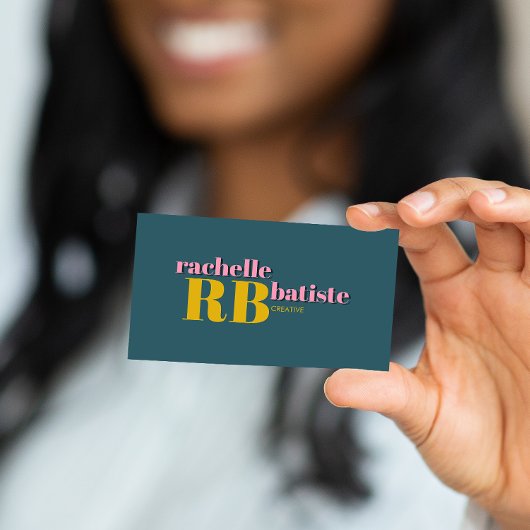 目立つスタイル |レトロソーシャルメディアQRコード 名刺