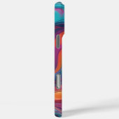 目立つスタイル:人目を引く抽象芸術 Case-Mate iPhoneケース (裏面 / 右)