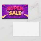 目立つ名刺作り 名刺 (正面/裏面)