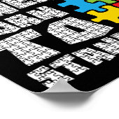 目立つ時に生まれ収まる理由 – Autis ポスター (角)