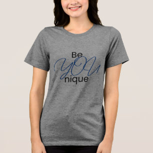 目立つ。輝く。BEYOUnique トライブレンドTシャツ