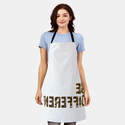 目立違うつ エプロン (着用した状態)