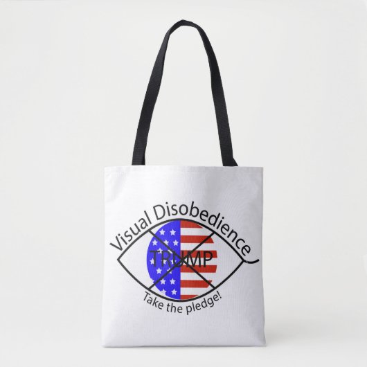 目視不従順トートバッグ トートバッグ (正面)