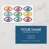 目視眼科医の名刺 名刺 (正面/裏面)