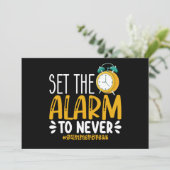 目覚ましを永遠にセット 笑える学校生活の最後の日 招待状 (スタンド正面)