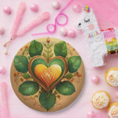 目覚ましシードディナープレートデザイン ペーパープレート (パーティー)