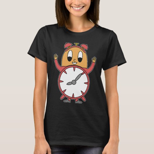 目覚まし卵 Tシャツ (正面)