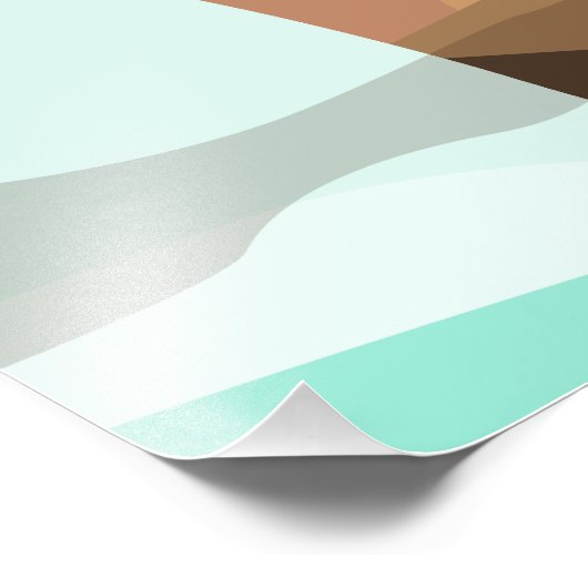 目覚まし時計のスヌーズのボタンを押す女の子の手 フォトプリント            (角)