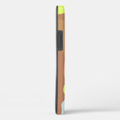 目覚まし時計のスヌーズのボタンを押す女の子の手 Case-Mate iPhoneケース (裏面 / 右)