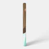 目覚まし時計のスヌーズのボタンを押す女の子の手 SAMSUNG GALAXYケース (左側面)