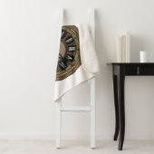 目覚まし時計の漫画イラストレーション シェルパブランケット (インサイチュ)