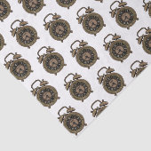 目覚まし時計の漫画イラストレーション 薄葉紙 (詳細)