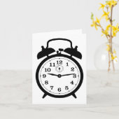 目覚まし時計 カード (黄色い花)