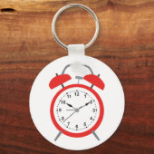 目覚まし時計 キーホルダー (正面)