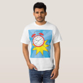 目覚まし時計 Tシャツ (正面フル)