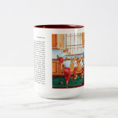 目覚めさせたパレードのコーヒー・マグ ツートーンマグカップ (中央)