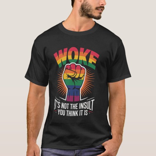 目覚めたって、思ってるほど悪い意味じゃないよ Tシャツ (正面)