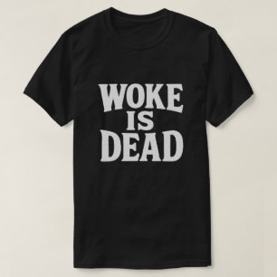目覚めたら死んだはっきりした声明シャツ Tシャツ