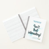 目覚めたウェイクルーズは、その興味深いスパイラルではない ノートブック (内部)