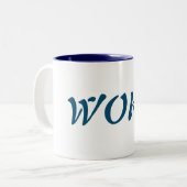 目覚めたコーヒーマグ ツートーンマグカップ (正面左)