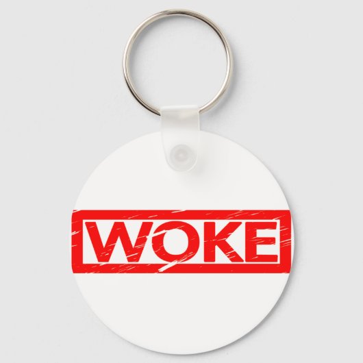 目覚めたスタンプ キーホルダー (正面)