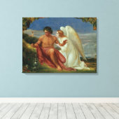 目覚めた良心 キャンバスプリント (インサイチュ (ウッドフロア))